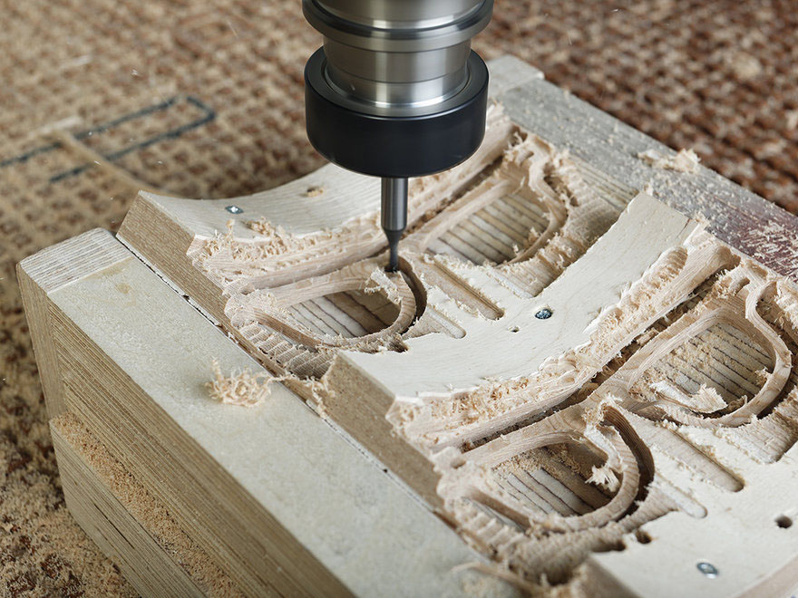 ساخت عینک چوبی با CNC-