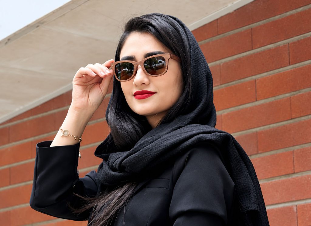 جدیدترین مدل عینک آفتابی مربعی زنانه